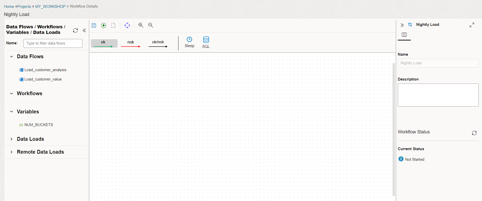 Screenshot of add workflow step