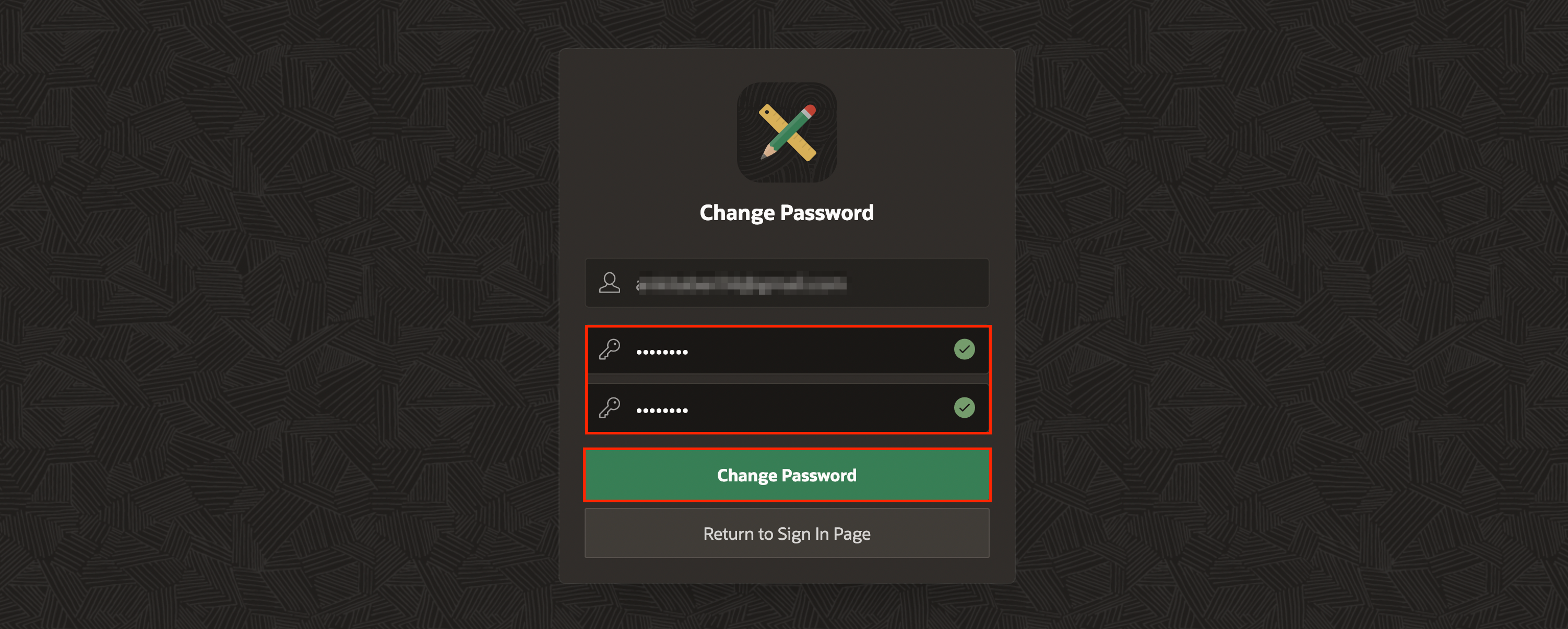 Change password