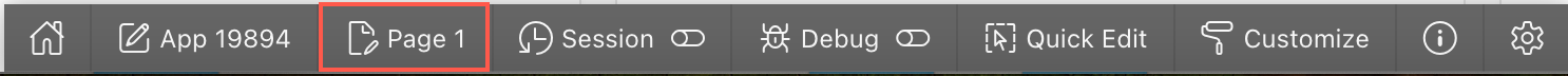 App is displayed
