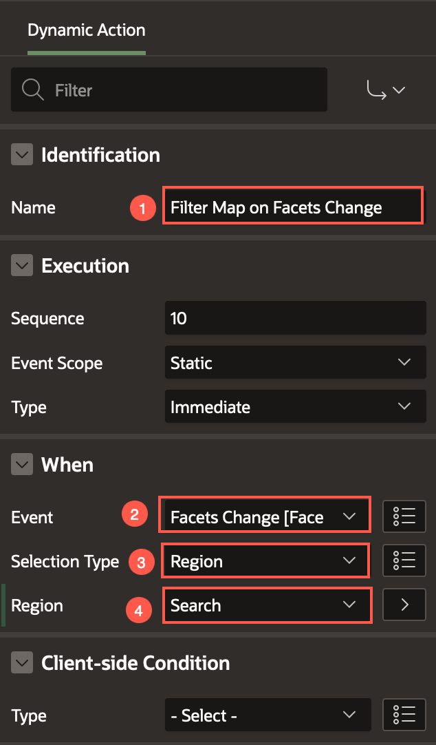 Dynamic Actions Tab in Page Designer