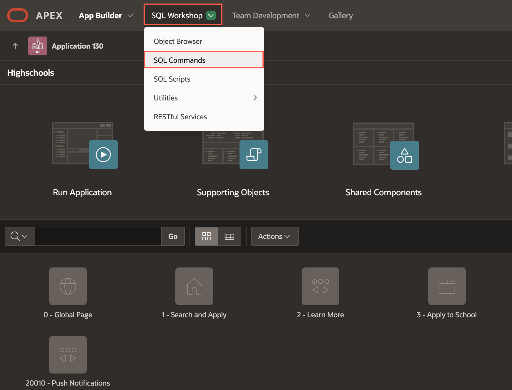 App builder